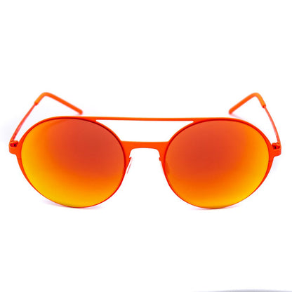 Italia Independent 0207055000 Orange Unisex Sunglasses with Polarized Lens
