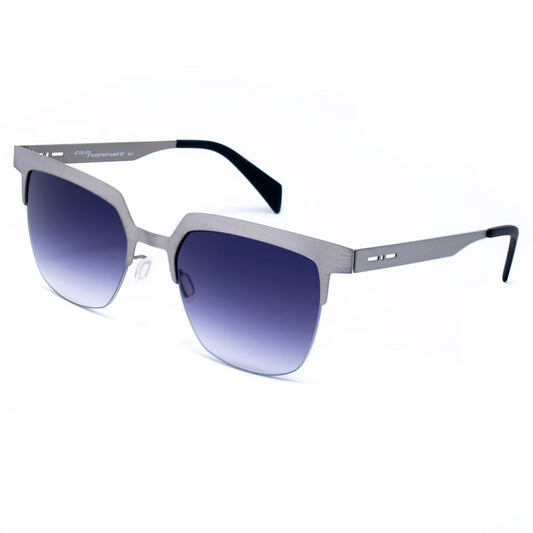 Italia Independent 0503075075 Silver Unisex Sunglasses with Polarized Lens