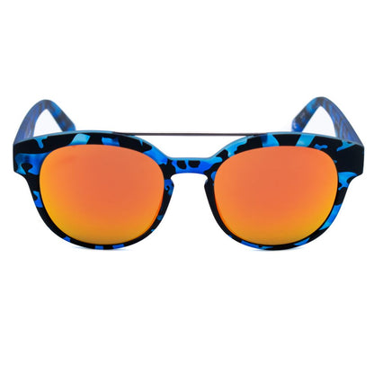 Italia Independent 0900141000 Blue Unisex Sunglasses with Polarized Lens