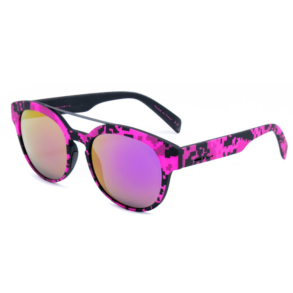 Italia Independent 0900PIX018 Pink Unisex Sunglasses with Polarized Lens
