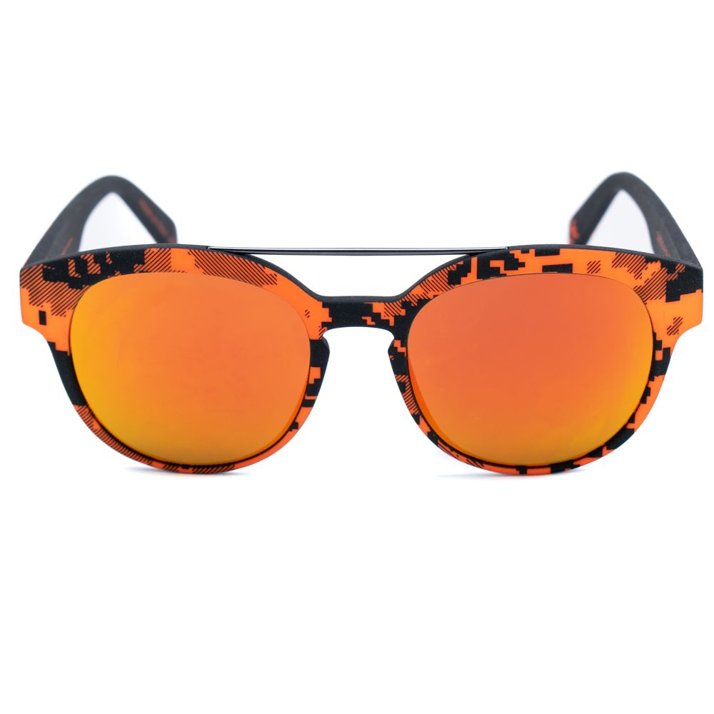 Italia Independent 0900PIX055 Orange Unisex Sunglasses with Polarized Lens