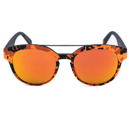Italia Independent 0900PIX055 Orange Unisex Sunglasses with Polarized Lens