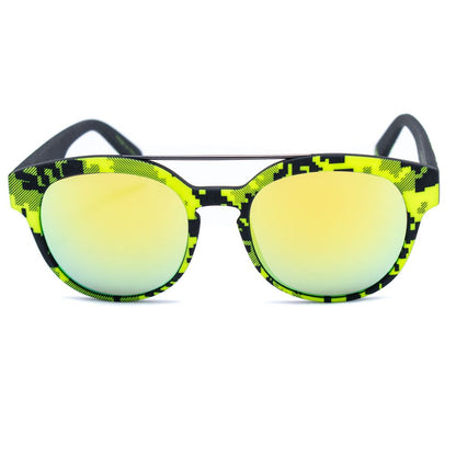 Italia Independent 0900PIX063 Yellow Unisex Sunglasses with Polarized Lens
