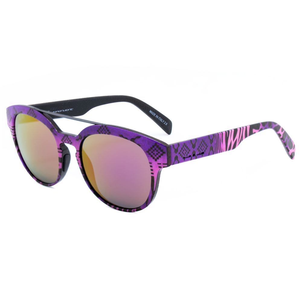 Italia Independent 0900INX017000 Purple Unisex Sunglasses with Polarized Lens
