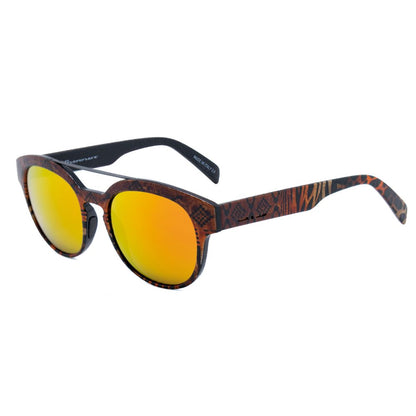 Italia Independent 0900INX044000 Brown Unisex Sunglasses with Polarized Lens