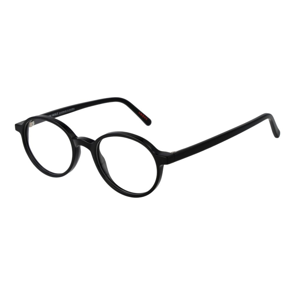 Andy Wolf Black Unisex Optical Frames