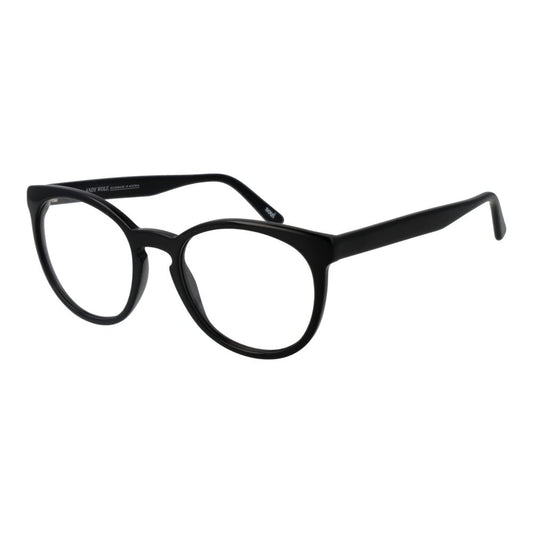 Andy Wolf Black Unisex Optical Frames