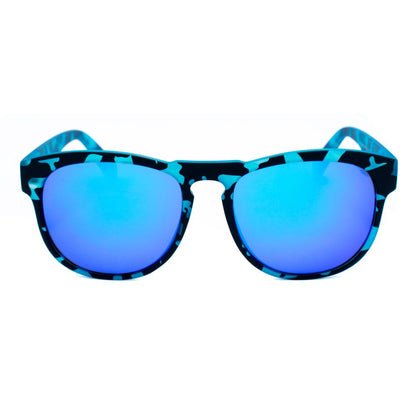 Italia Independent 0902147000 Blue Unisex Sunglasses with Polarized Lens