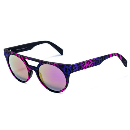 Italia Independent 0903ZEB017 Purple Unisex Sunglasses with Polarized Lens