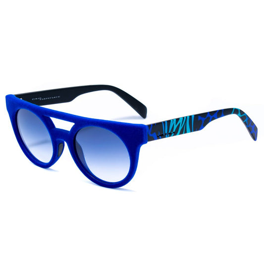Italia Independent 0903V022ZEB Blue Unisex Sunglasses with Polarized Lens