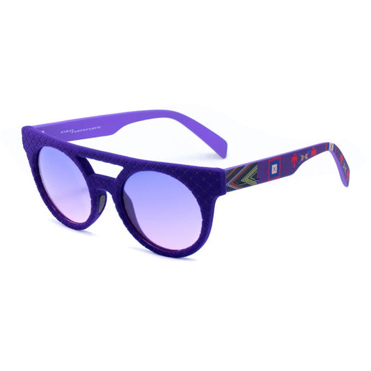 Italia Independent 0903VIIND017 Purple Unisex Sunglasses with Polarized Lens