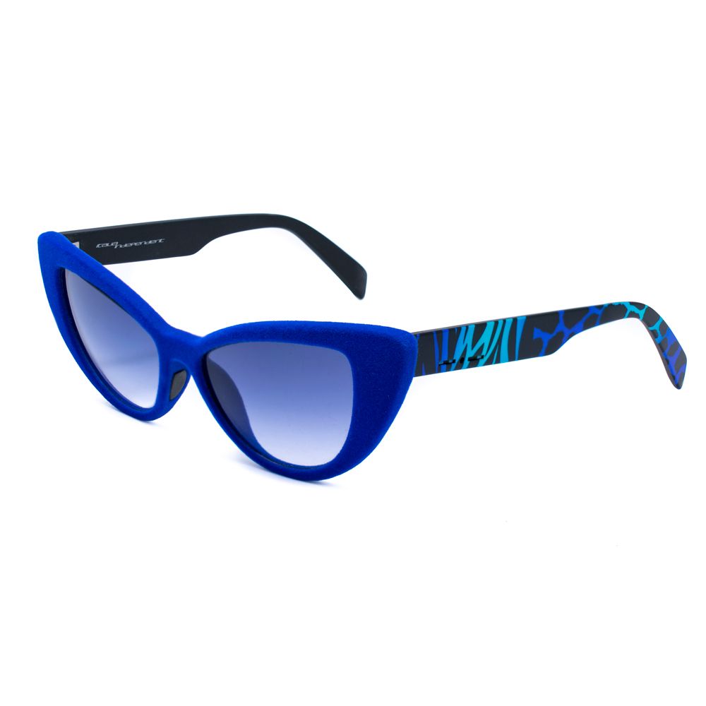 Italia Independent 0906V022ZEB Blue Women's Sunglasses with Polarized Lens