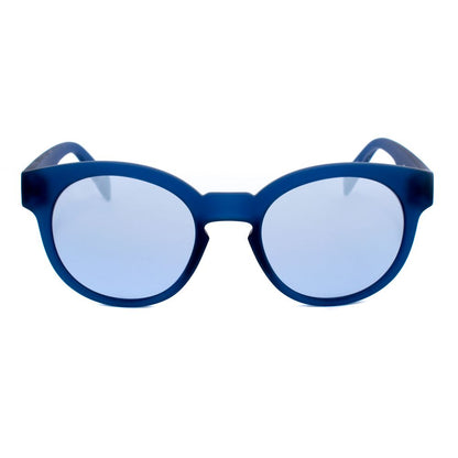 Italia Independent 0909021000 Blue Unisex Sunglasses with Polarized Lens