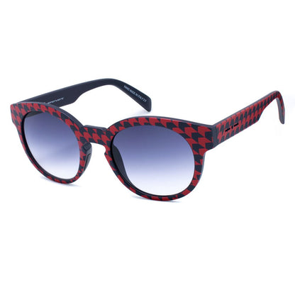 Italia Independent 0909TPDP053 Red & Black Women's Sunglasses with Polarized Lens