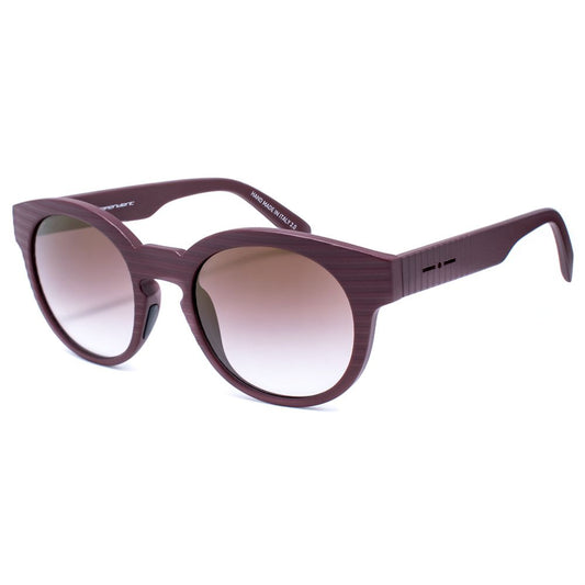 Italia Independent 0909T3DSTR036 Purple Unisex Sunglasses with Polarized Lens