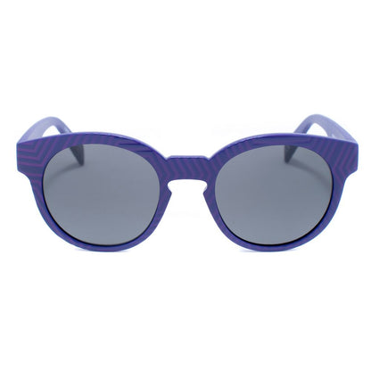 Italia Independent 0909T3DZGZ017 Purple Unisex Sunglasses with Polarized Lens