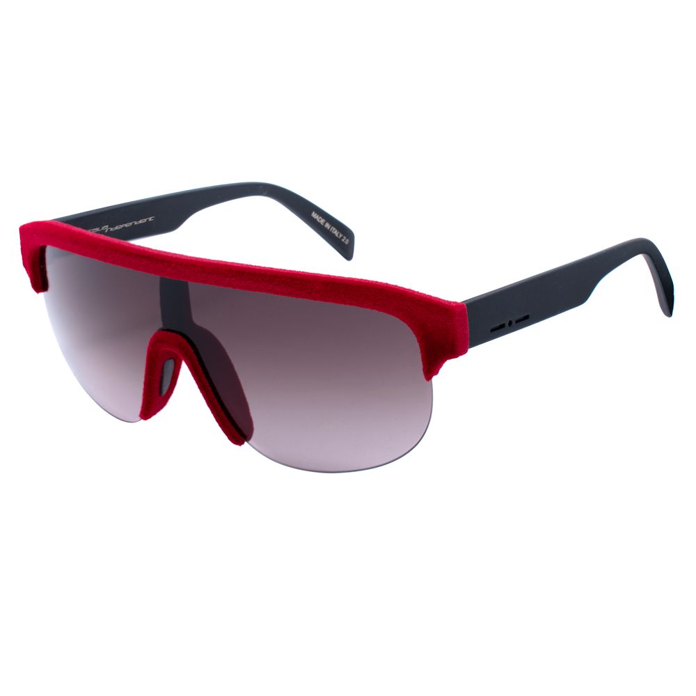 Italia Independent 0911V053000 Red Unisex Sunglasses with Gradient Polarized Lens