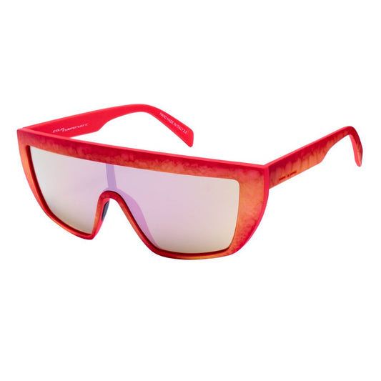 Italia Independent 0912055063 Red Men's Sunglasses with Polarized Lens