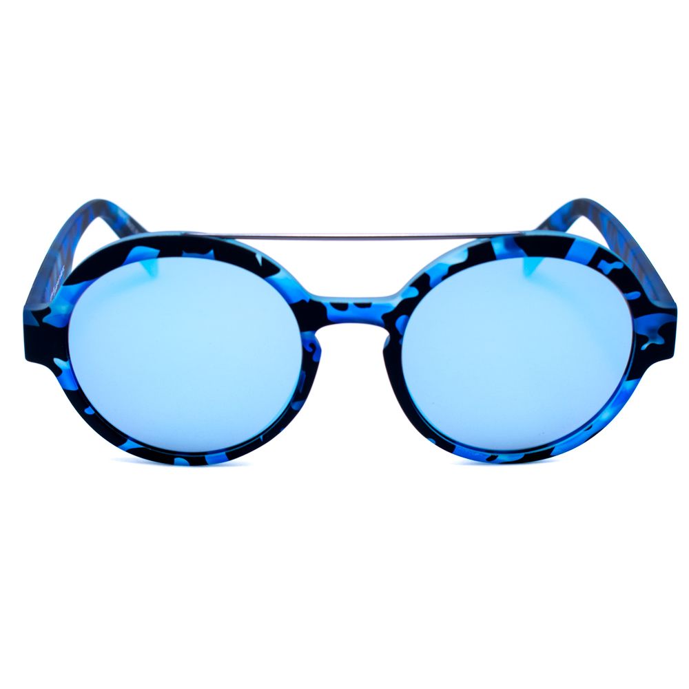 Italia Independent 0913141000 Blue Unisex Sunglasses with Polarized Lens