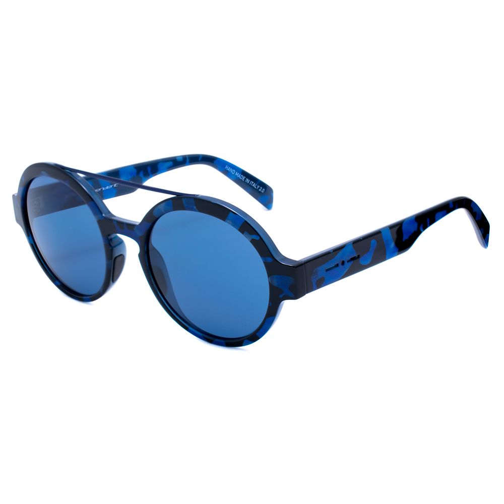 Italia Independent 0913141GLS Blue Unisex Sunglasses with Polarized Lens