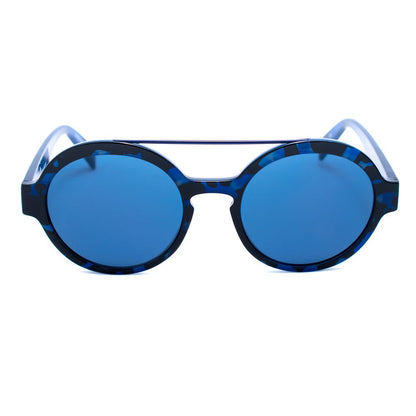 Italia Independent 0913141GLS Blue Unisex Sunglasses with Polarized Lens