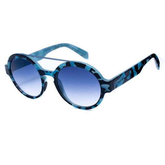 Italia Independent 0913147GLS Blue Unisex Sunglasses with Polarized Lens