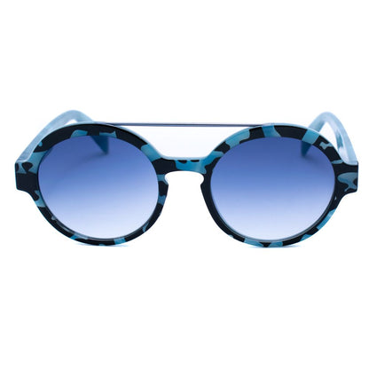 Italia Independent 0913147GLS Blue Unisex Sunglasses with Polarized Lens
