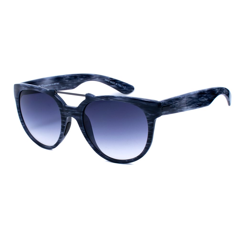 Italia Independent 0916BH2009 Blue Unisex Sunglasses with Polarized Lens