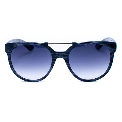 Italia Independent 0916BH2009 Blue Unisex Sunglasses with Polarized Lens