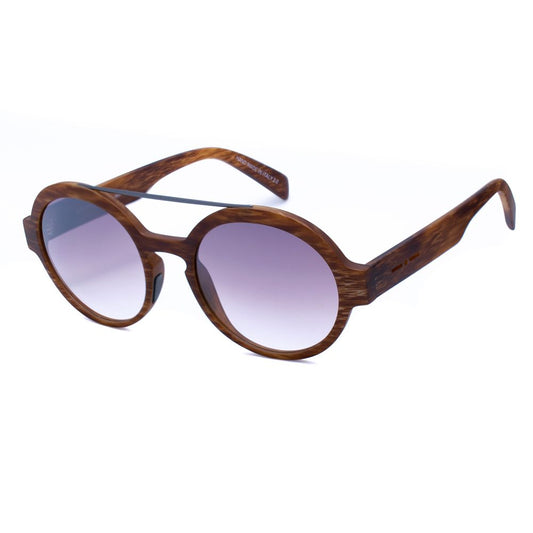 Italia Independent 0913BHS044 Brown Unisex Sunglasses with Polarized Lens