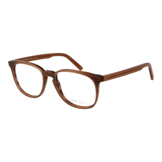 Andy Wolf Brown Unisex Optical Frames