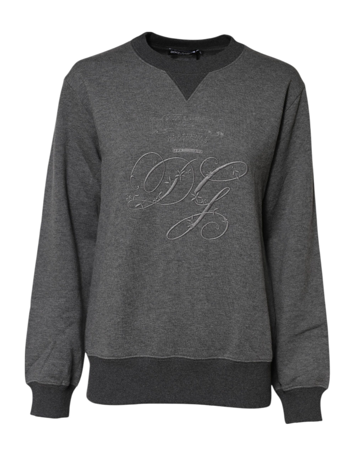 Dolce & Gabbana Women's Cashmere Cotton Blend Sweater - Gray