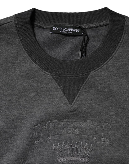 Dolce & Gabbana Women's Cashmere Cotton Blend Sweater - Gray