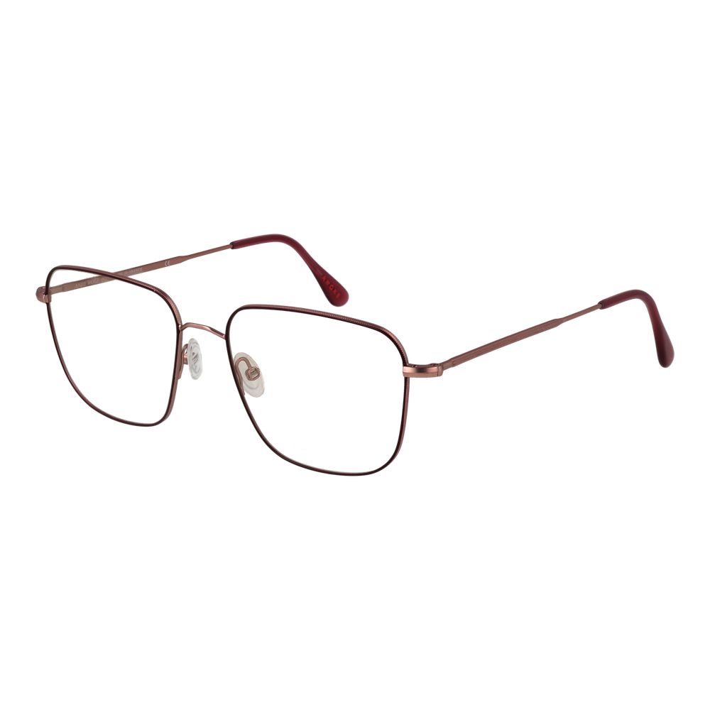 Andy Wolf Burgundy Unisex Optical Frames