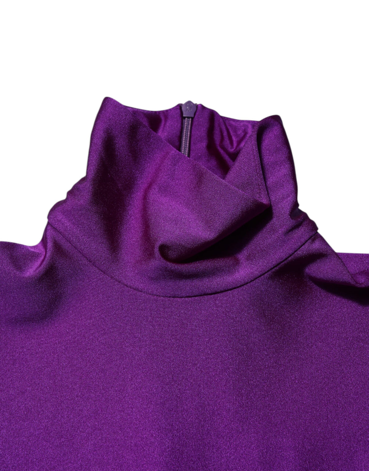 Dolce & Gabbana Women's Stretch Nylon One-Piece - Purple
