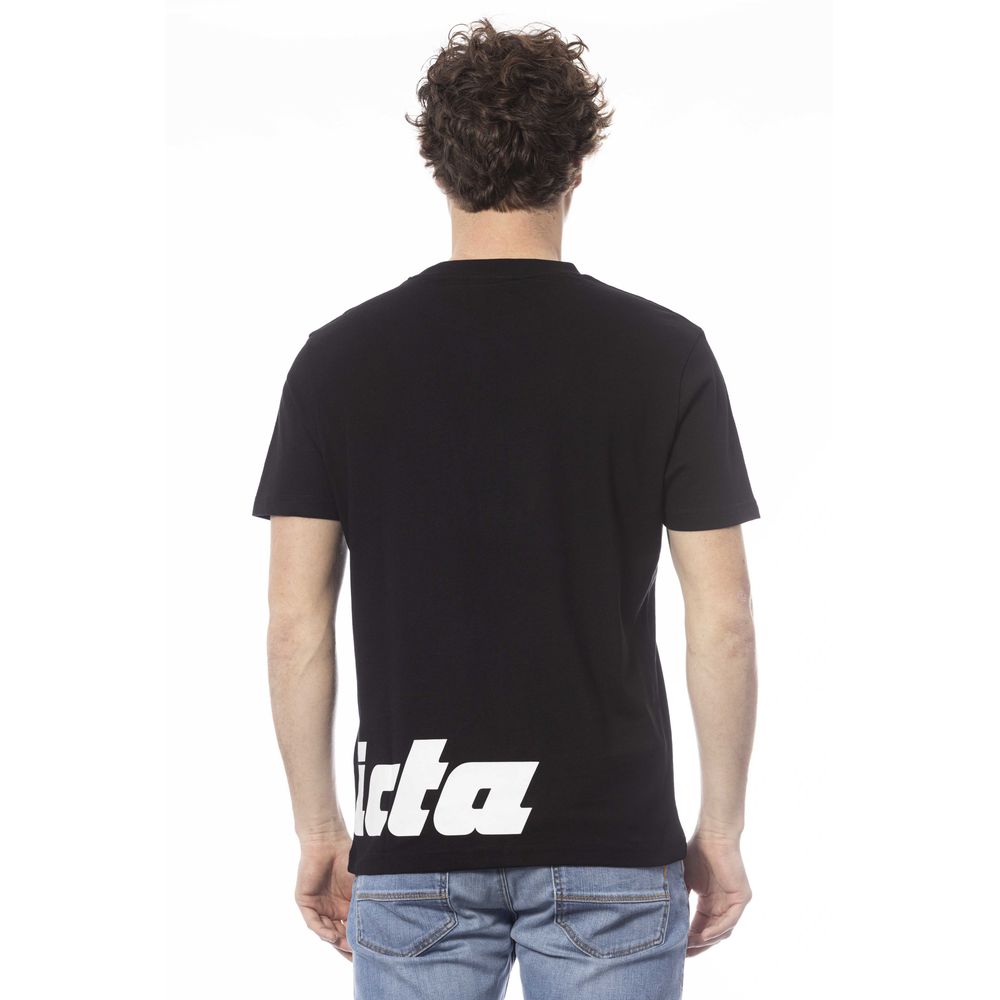 Black Cotton T-Shirt
