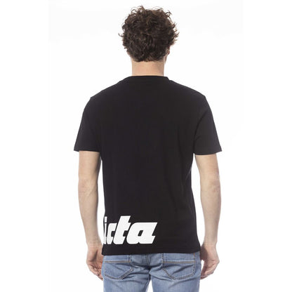 Black Cotton T-Shirt