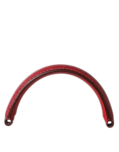 Dolce & Gabbana Ayers Calf Leather Shoulder Strap - Red
