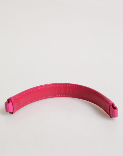 Dolce & Gabbana Calf Leather Shoulder Strap - Pink