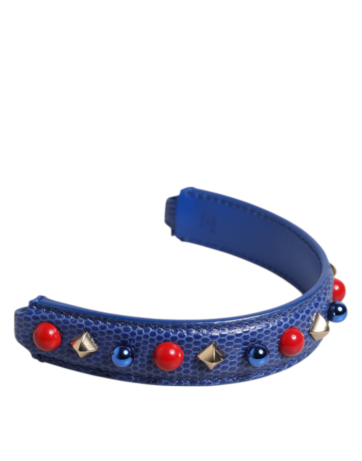 Dolce & Gabbana Calf Leather Shoulder Strap - Blue