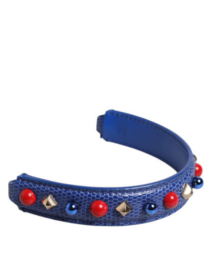 Dolce & Gabbana Calf Leather Shoulder Strap - Blue