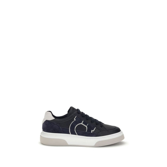 Ferragamo Gancini leather Sneakers