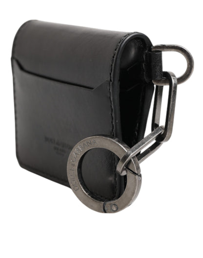 Dolce & Gabbana Horse Leather Cardholder Wallet - Black