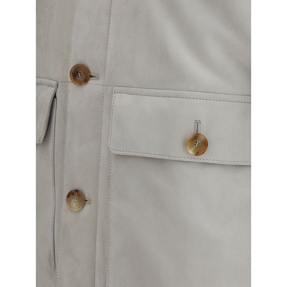 Brunello Cucinelli Suede Jacket