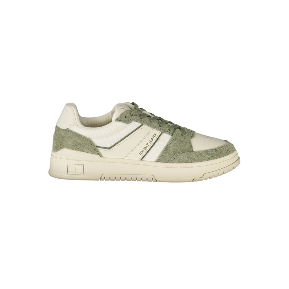 Tommy Hilfiger White Polyester Sneaker