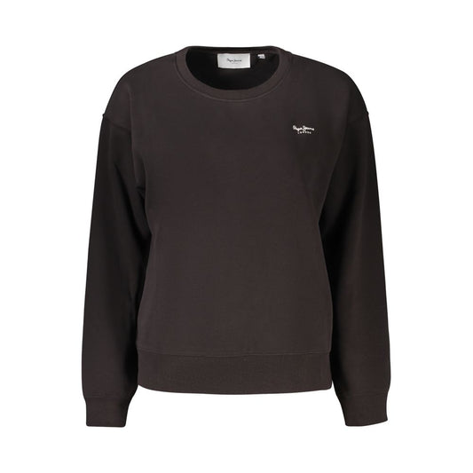 Pepe Jeans Black Cotton Sweater