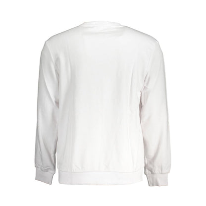 Sweatshirt by Fila for men in organic cotton white features an magnificent silhouette, showcasing a sophisticated and detail for a truly magnificent finish.