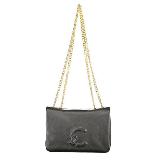 Coccinelle Black Leather Shoulder Handbag
