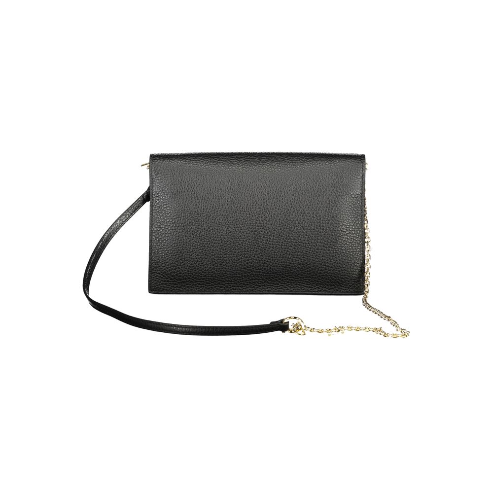 Coccinelle Black Leather Crossbody Handbag