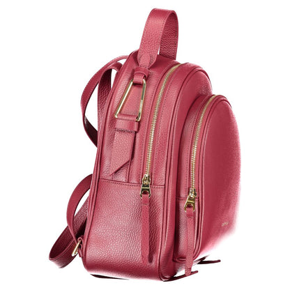 Coccinelle Malary Ribes Leather Medium Backpack